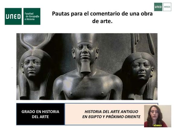 Pautas para el comentario de una obra de arte